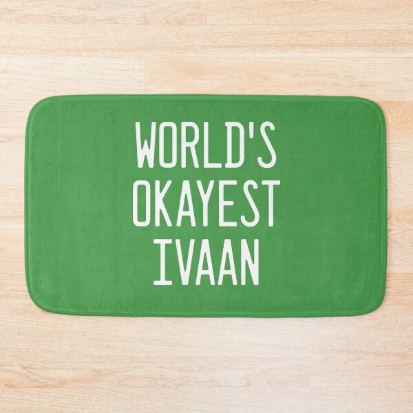 Item preview, World's Okayest Ivaan designed and sold by TimespunThreads.