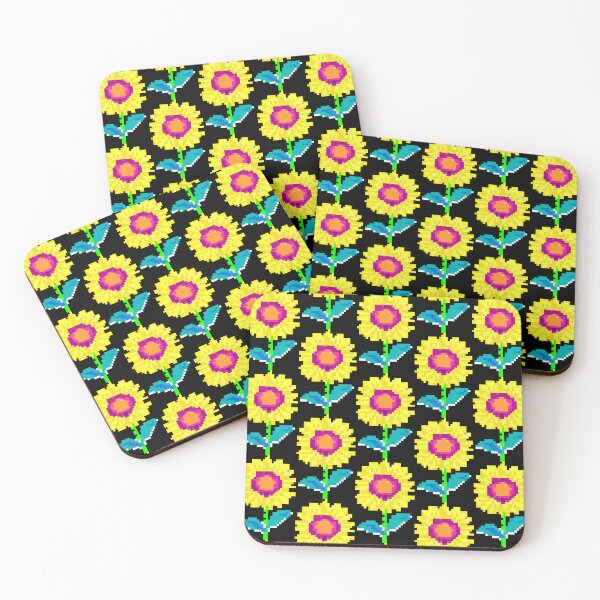 Item preview, Pixel Style Sunflower designed and sold by Puristock.