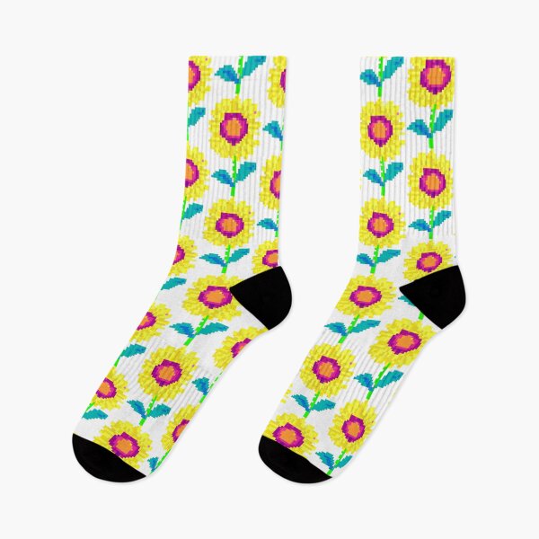Item preview, Pixel Style Sunflower designed and sold by Puristock.