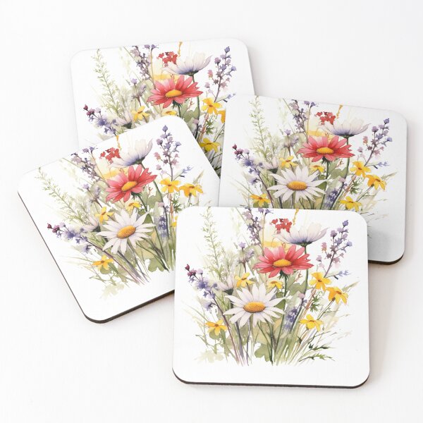 Item preview, Wild Flowers Botanical Flower Nature Watercolor designed and sold by ArtFromBeyond.