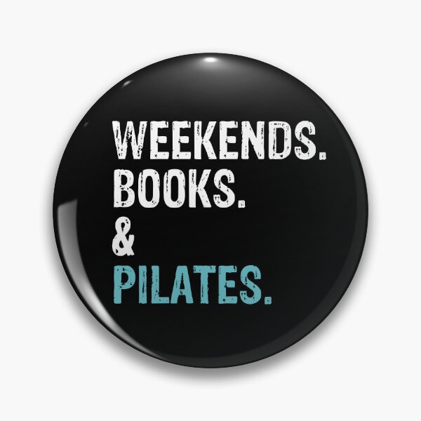 Item preview, Weekends Books and Pilates Lover Cute Gift  designed and sold by LADistrictGarb.