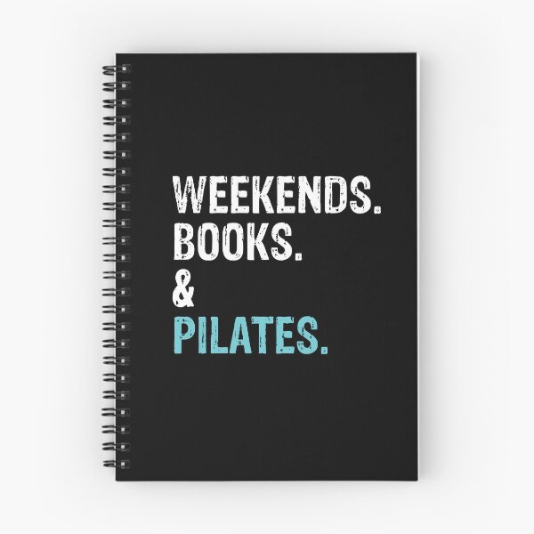 Item preview, Weekends Books and Pilates Lover Cute Gift  designed and sold by LADistrictGarb.