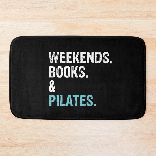 Item preview, Weekends Books and Pilates Lover Cute Gift  designed and sold by LADistrictGarb.