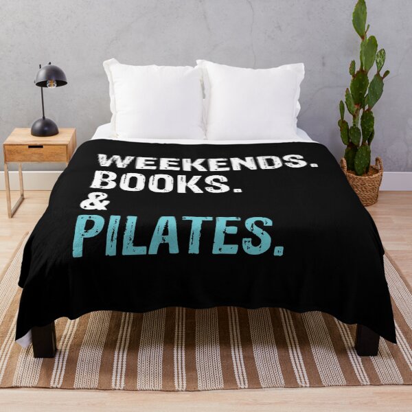 Item preview, Weekends Books and Pilates Lover Cute Gift  designed and sold by LADistrictGarb.