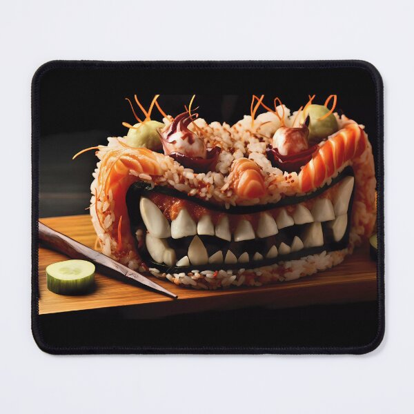 Item preview, "Sushi Shark: In Search of its Pickled Prey" designed and sold by Art-Vortex-fr.