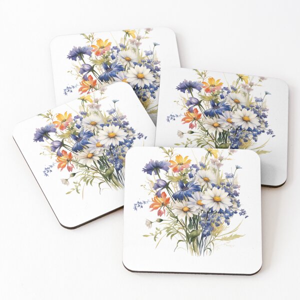 Item preview, Wild Flowers Botanical Flower Nature Watercolor designed and sold by ArtFromBeyond.