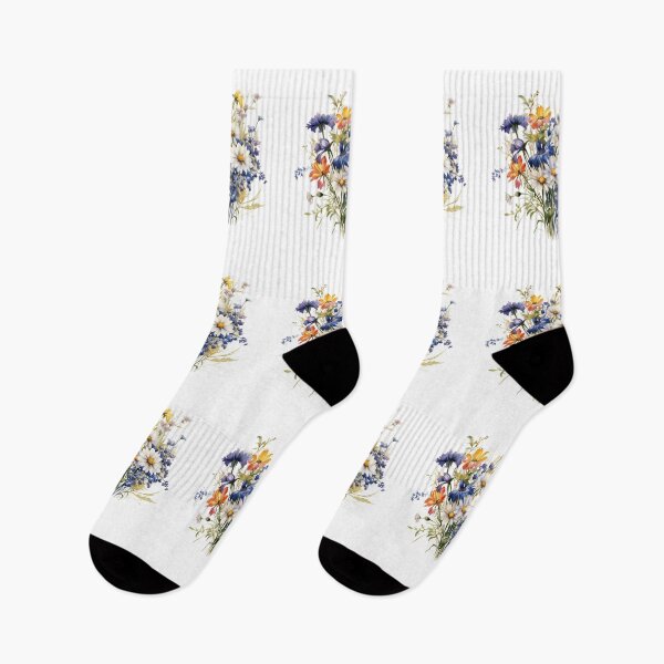 Item preview, Wild Flowers Botanical Flower Nature Watercolor designed and sold by ArtFromBeyond.