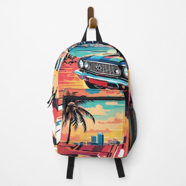 Item preview, Realistic Car at Sunrise - Detailed Vector T-Shirt Design designed and sold by DanyelShirt.