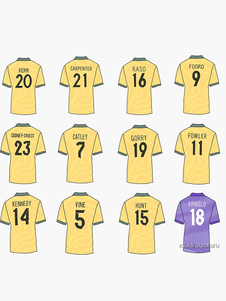 Number 24 Soccer Team Australia Matildas shirt, hoodie, sweater