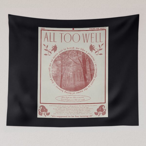 Item preview, All Too Well	 designed and sold by zybykfuc39.