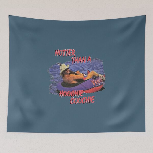 Item preview, Hotter Than A Hoochie Coochie Of July Tee Humorous Alan Jackson designed and sold by ZymirWomersley.