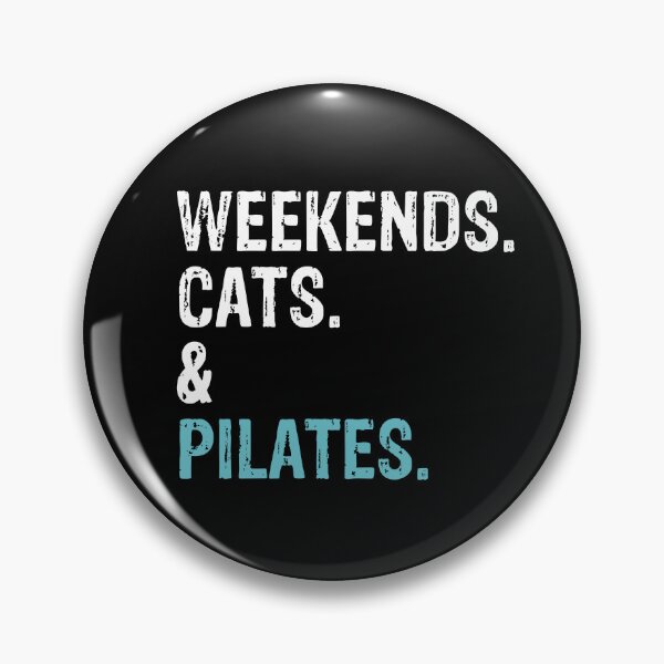 Item preview, Weekends Cats and Pilates Lover Cute Gift  designed and sold by LADistrictGarb.