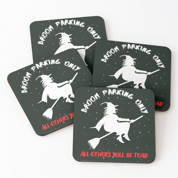 Item preview, Exclusive Parking for Witches Only Halloween designed and sold by EVA4designs.