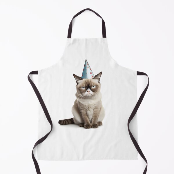 Item preview, Birthday grumpy cat with hat designed and sold by naatala.
