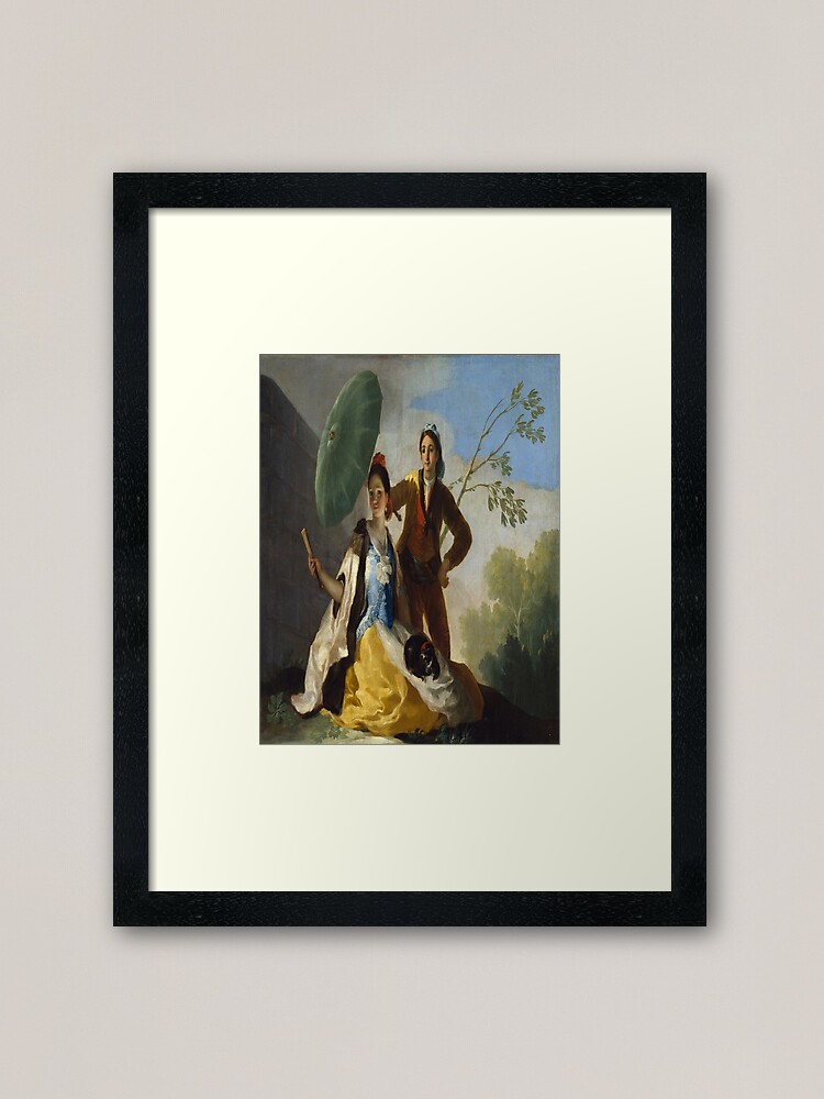 The Parasol El Quitasol Francisco Goya Framed Art Print By