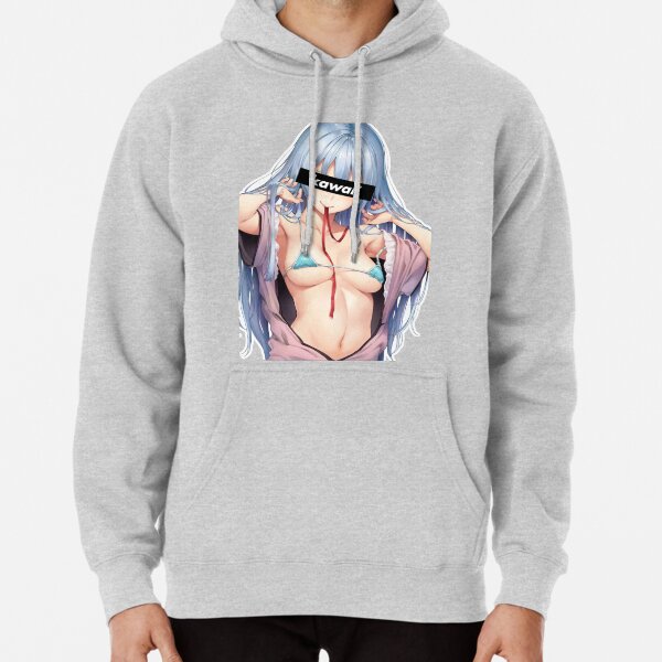 Kawaii Hentai Anime Girl Sudadera con capucha