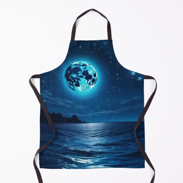 Item preview, Moonlit Sea and Glittering Stars designed and sold by Itsapizzart.