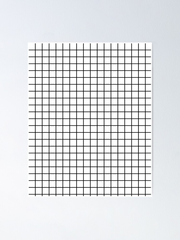 Emmy Schwarz Weiss Grid Schwarz Und Weiss Raster Monochrom Minimal Raster Design Handyhulle Poster Von Charlottewinter Redbubble