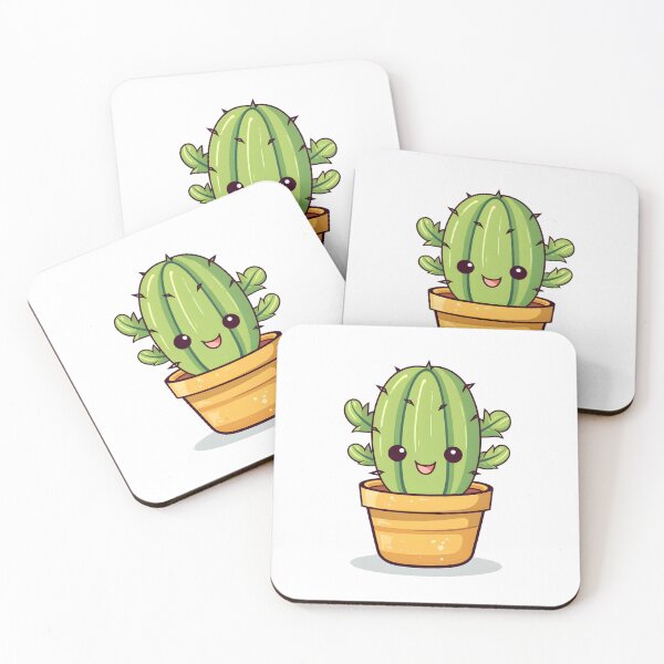 Item preview, Cartoon cute cactus designed and sold by naatala.
