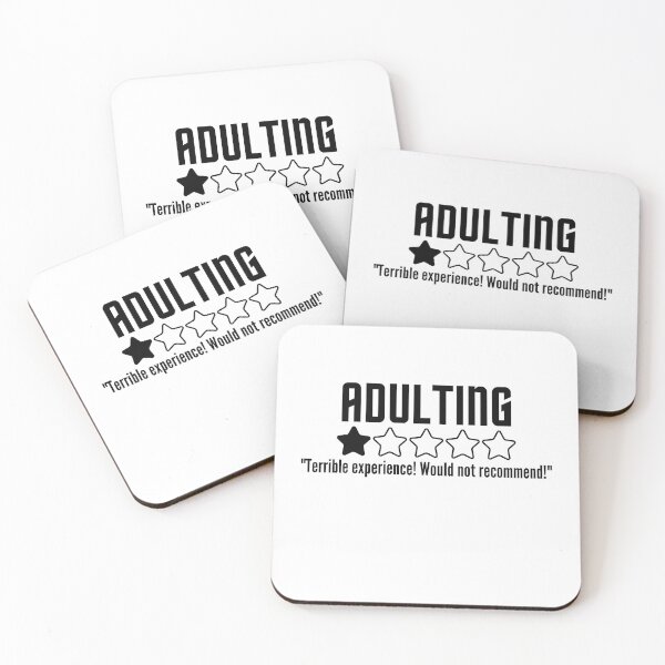 Item preview, Ser adulto es Wack designed and sold by lilboxofrandom.