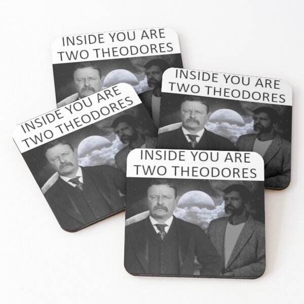 Item preview, Two Theodores designed and sold by BullMooseMemes.