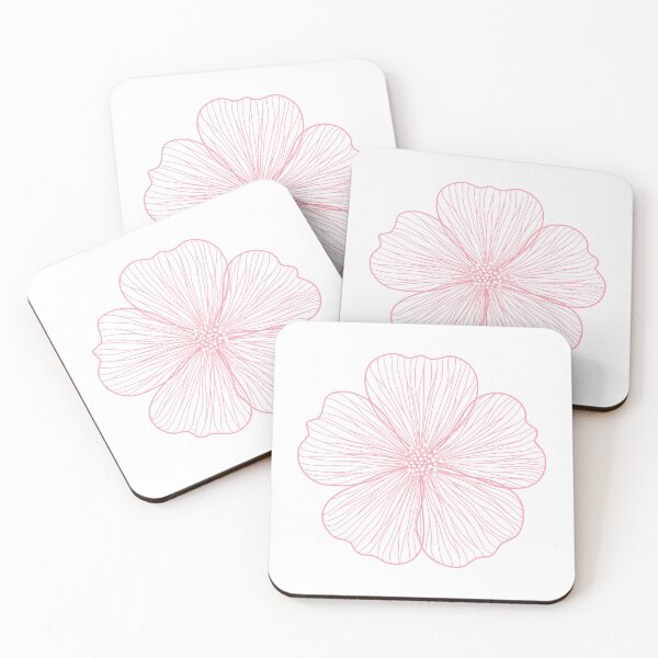 Item preview, One delicate pink flower designed and sold by Tasha-design.
