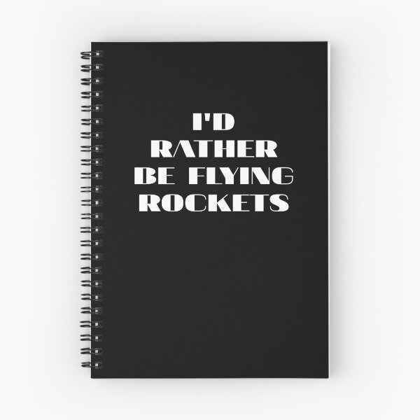 Item preview, I'D RATHER BE FLYING ROCKETS  designed and sold by Andersong.