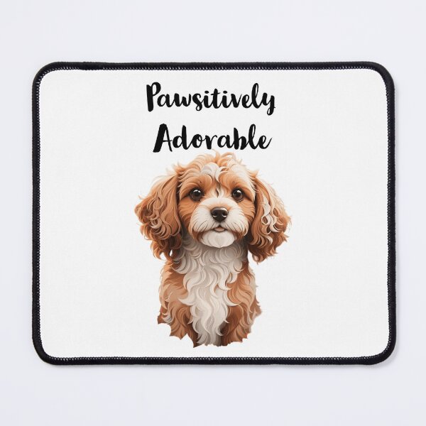 Item preview, Pawsitively Adorable Cute Cavapoo Dog designed and sold by MNSDesignHub.