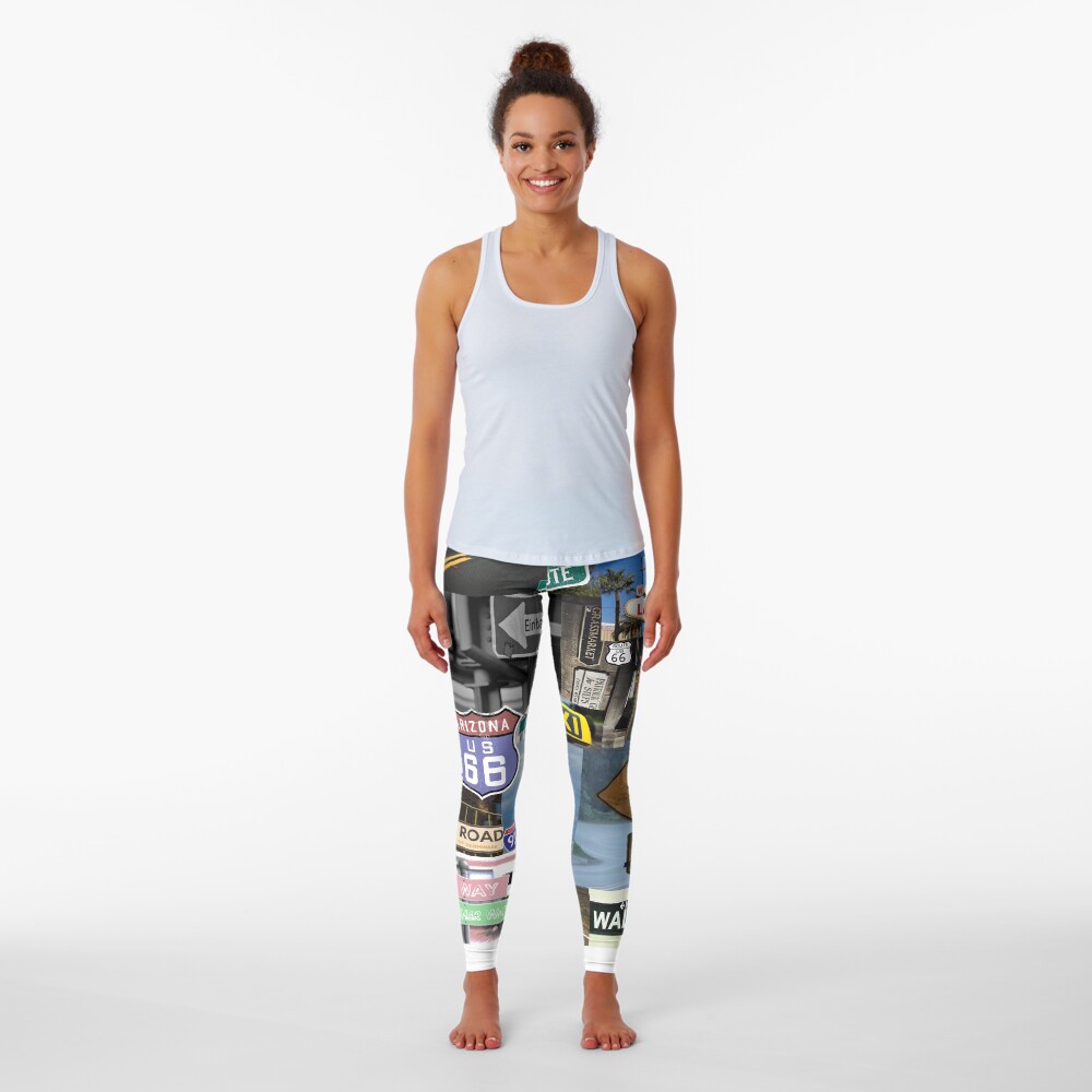 Item preview, Leggings designed and sold by TravelAddicts.