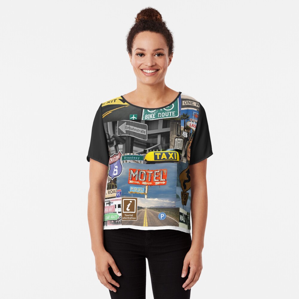 Item preview, Chiffon Top designed and sold by TravelAddicts.