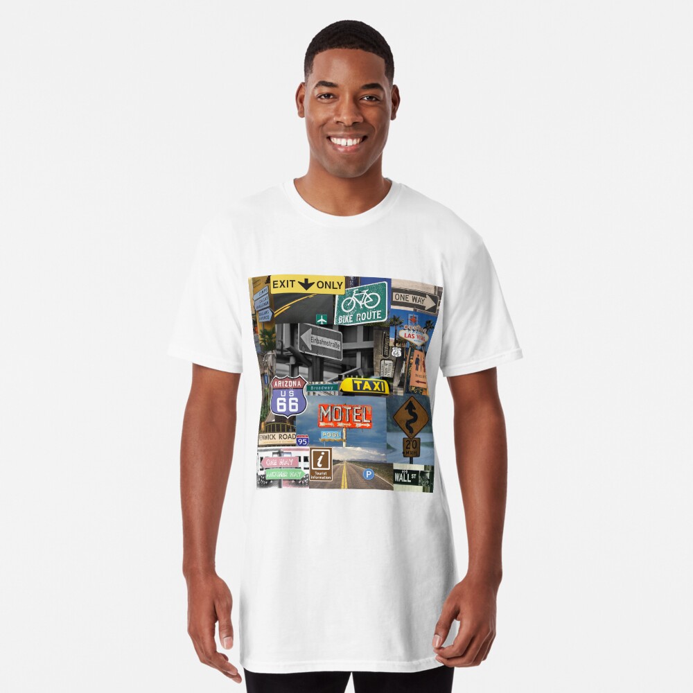 Item preview, Long T-Shirt designed and sold by TravelAddicts.