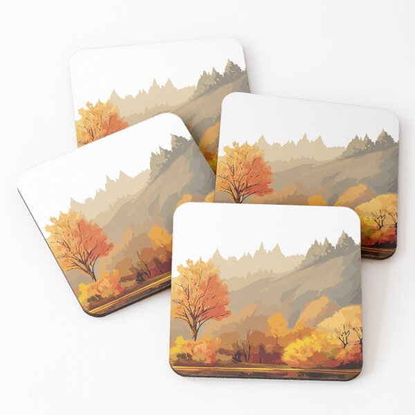 Item preview, Wander Through Autumn Forests Hues of Yellow & Orange designed and sold by EmeraldeaArt.