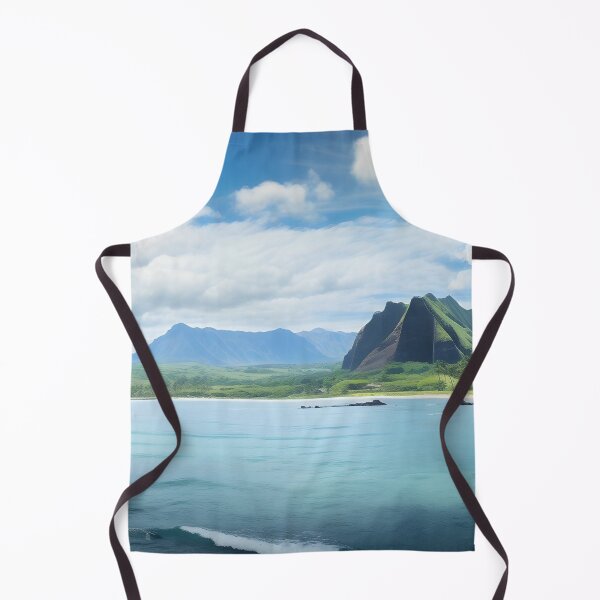 Item preview, Stunning panoramic island view digital print designed and sold by dcrc.