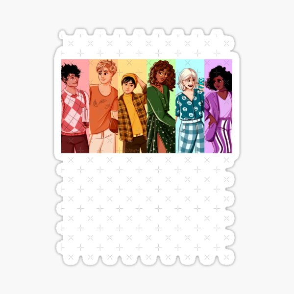 Heartstopper squad but make it rainbow Photographic Print for Sale by  saevity