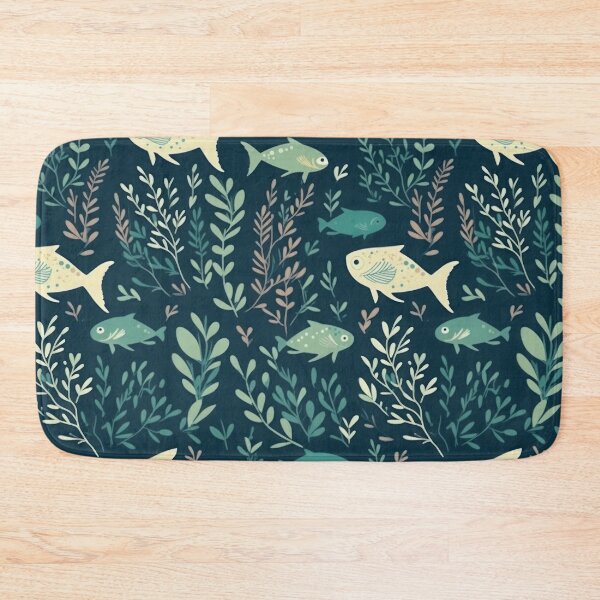Item preview, Fish Seamless Pattern designed and sold by JurgenGoLF.