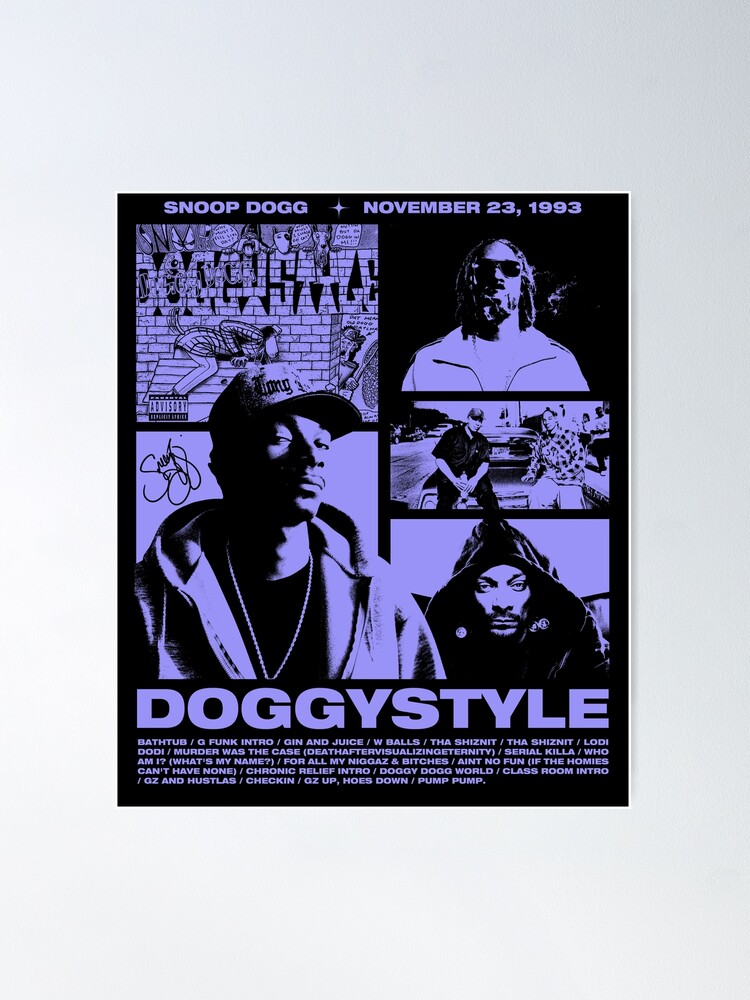 SNOOP DOGGY DOGG VINTAGE POSTER-