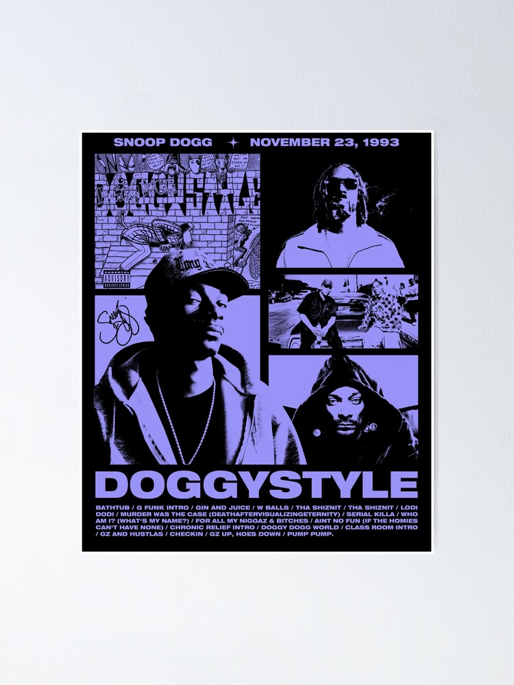 SNOOP DOGGY DOGG VINTAGE POSTER-