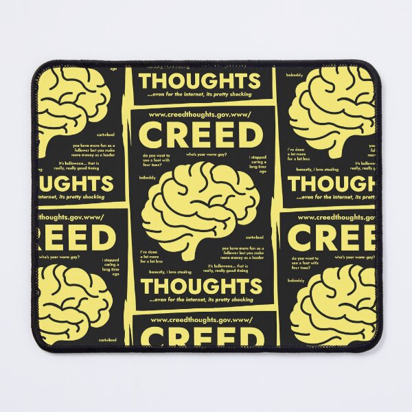 Item preview, Creed Thoughts [Black Art] designed and sold by Primal Mistry.