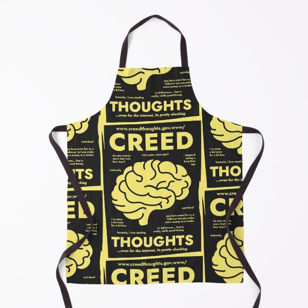 Item preview, Creed Thoughts [Black Art] designed and sold by Primal Mistry.