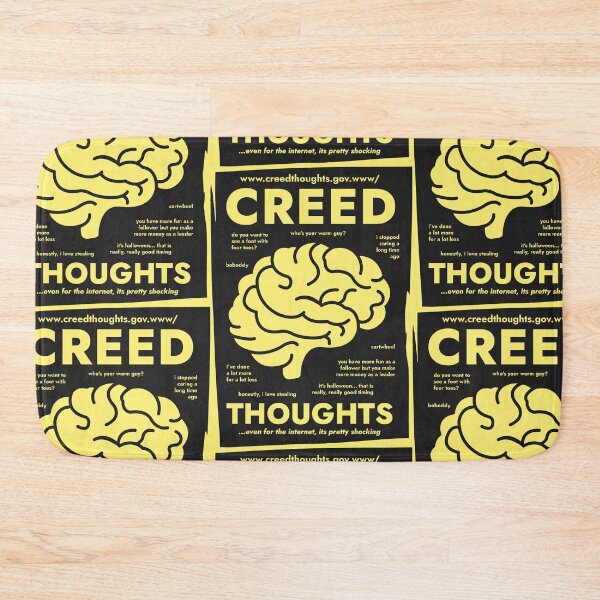 Item preview, Creed Thoughts [Black Art] designed and sold by Primal Mistry.