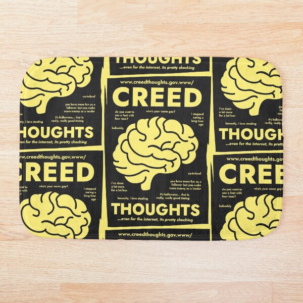 Item preview, Creed Thoughts [Black Art] designed and sold by Primal Mistry.