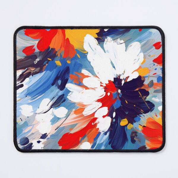 Item preview, Artistic vivid colours abstract oil painting flower 02 designed and sold by UnaWu533.