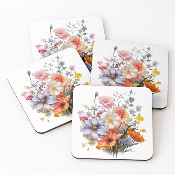 Item preview, Bouquet Wild Flowers Botanical Flower Nature designed and sold by ArtFromBeyond.