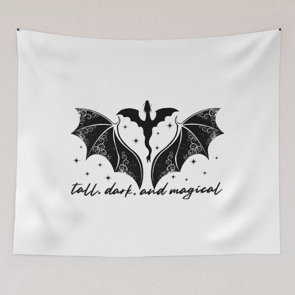 Item preview, Tall, Dark, and Magical Dragon designed and sold by OscarAndOphelia.