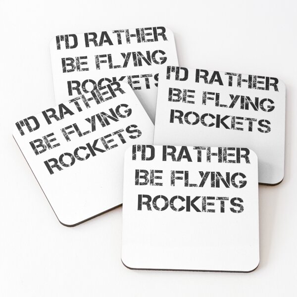 Item preview, I'D RATHER BE FLYING ROCKETS  designed and sold by Andersong.