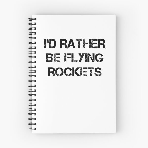 Item preview, I'D RATHER BE FLYING ROCKETS  designed and sold by Andersong.
