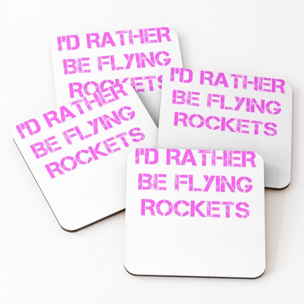 Item preview, I'D RATHER BE FLYING ROCKETS  designed and sold by Andersong.