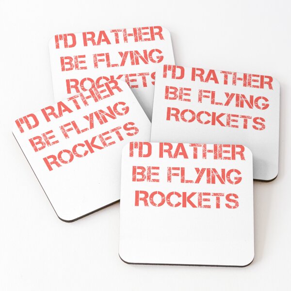 Item preview, I'D RATHER BE FLYING ROCKETS  designed and sold by Andersong.