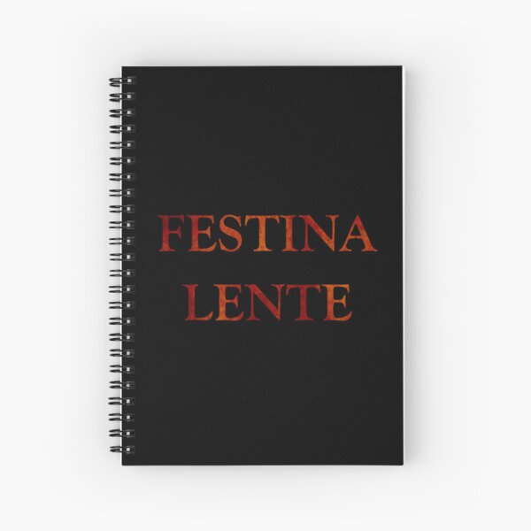 Artikel-Vorschau von Festina lente lateinisch zitiert Phrasen Sprüche Wörter Wort, designt und verkauft von Alexaltay.