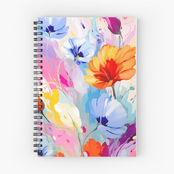 Item preview, Artistic vivid colours abstract oil painting flower 07 designed and sold by UnaWu533.